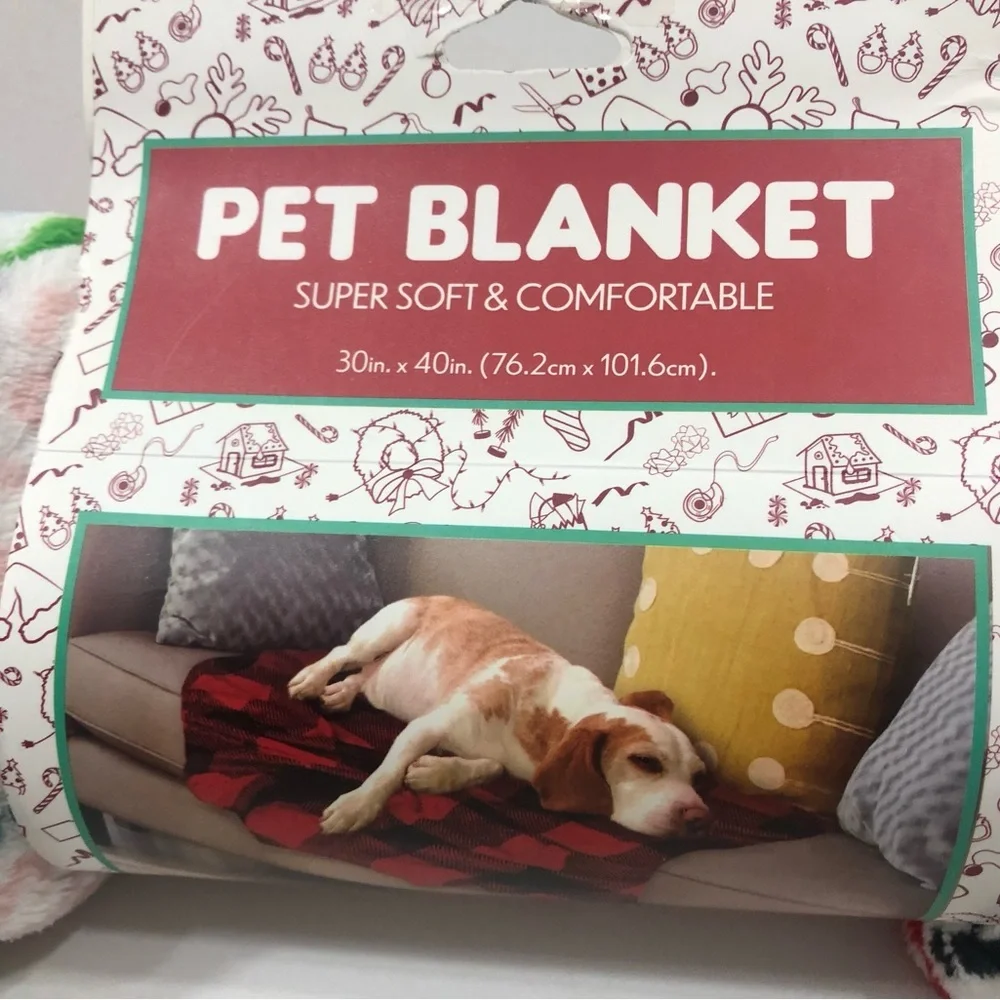 🐱HP🐶Holiday Pet Blanket
